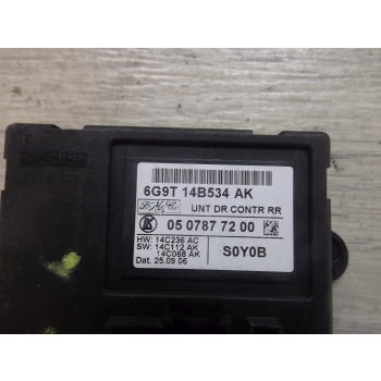 MODUŁ STEROWNIK SZYB PRAWY PRZÓD FORD S-MAX 6G9T14B534AK