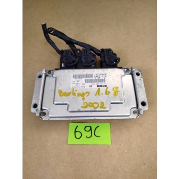KOMPUTER STEROWNIK SILNIKA CITROEN BERLINGO 1.6 02R. 261207859