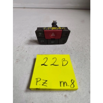 WŁĄCZNIK ŚWIATEŁ AWARYJNYCH ŚRODEK FIAT PANDA II 735357113 GENUINE