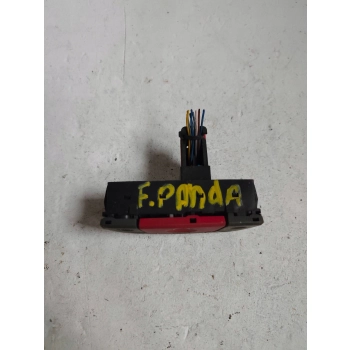 WŁĄCZNIK ŚWIATEŁ AWARYJNYCH ŚRODEK FIAT PANDA II 735357113 GENUINE