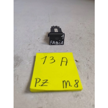 PRZYCISK OGRZEWANIA SZYBY TYLNEJ SKODA FABIA MK1 (6Y) 6Y0959621 GENUINE