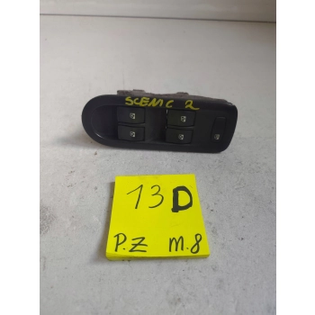 PRZEŁĄCZNIK SZYB PRZÓD STRONA LEWA RENAULT SCENIC II 2934789 GENUINE