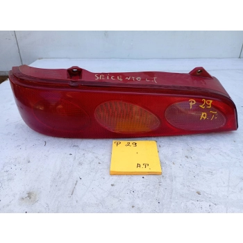 LAMPA TYLNA TYŁ STRONA LEWA FIAT SEICENTO/600 1212123 GENUINE