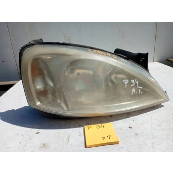 REFLEKTOR PRZÓD STRONA LEWA OPEL CORSA C 1212123 GENUINE