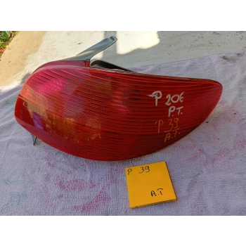 LAMPA TYLNA TYŁ STRONA PRAWA PEUGEOT 206 1212123 GENUINE