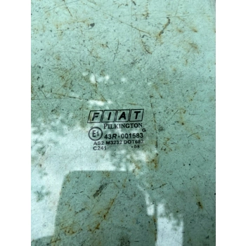 SZYBA DRZWI TYLNYCH TYŁ STRONA LEWA FIAT PANDA II 43R001583