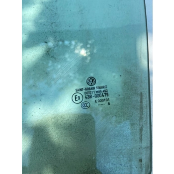 SZYBA DRZWI PRZEDNICH PRZÓD STRONA LEWA VOLKSWAGEN POLO IV 9N3 DOT211M86AS2