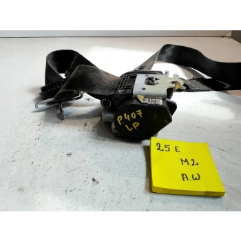 PRZEDNI PAS BEZPIECZEŃSTWA PRZÓD STRONA LEWA PEUGEOT 407 123663 GENUINE