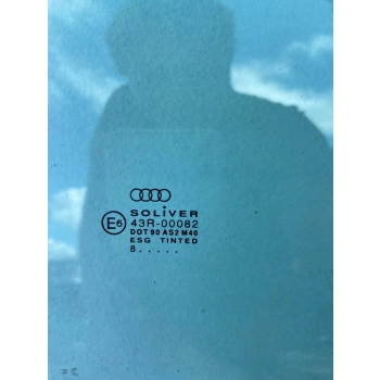 SZYBA DRZWI PRZEDNICH PRZÓD STRONA PRAWA AUDI A6 S6 C5 4B 43R00082