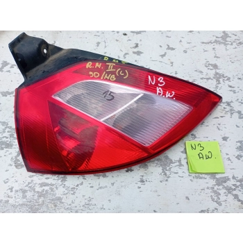 LAMPA TYLNA TYŁ STRONA LEWA RENAULT MEGANE II 1212123 GENUINE