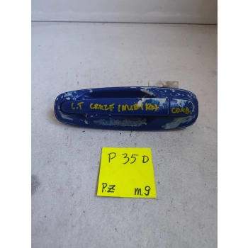 KLAMKA ZEWNĘTRZNA TYLNA TYŁ STRONA LEWA CHEVROLET CRUZE 238492 GENUINE