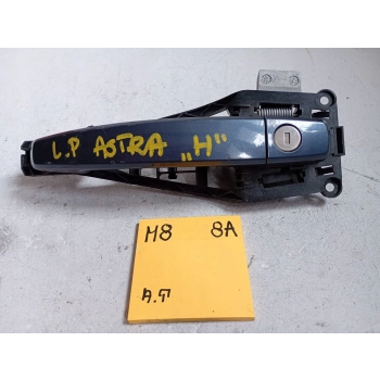 KLAMKA ZEWNĘTRZNA TYLNA TYŁ STRONA LEWA OPEL ASTRA H 123123 GENUINE