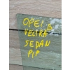 SZYBA BOCZNA DRZWI PRAWY PRZÓD OPEL VECTRA B SEDAN