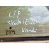 SKODA FELICIA I 1 KOMBI SZYBA BOCZNA DRZWI MAŁA TRÓJKĄT LEWY TYŁ ORYGINAŁ