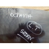 SZYBA BOCZNA LEWA TYLNA ORYGINALNA CIEMNA FOLIA SKODA OCTAVIA 1 I SEDAN