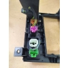 PANEL ŚRODKOWY PRZEŁĄCZNIKI ZEGAREK KRATKI NAWIEWU FORD MONDEO MK3 1495869077