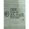 SZYBA BOCZNA DRZWI LEWY PRZÓD AUDI A4 B5 SEDAN 5D
