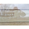 VW PASSAT B4 KOMBI SZYBA BOCZNA DRZWI PRZÓD LEWA ORYGINAŁ