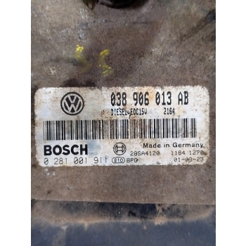 KOMPUTER STEROWNIK SILNIKA SEAT IBIZA 1.9 SDI 01R.  038906013AB