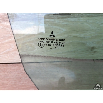 MITSUBISHI COLT CABRIO CZC 6 VI 3D SZYBA BOCZNA DRZWI PRAWA PRZÓD