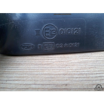 LUSTERKO ZEWNĘTRZNE ELEKTRYCZNE PRAWE SUZUKI WAGON E13010121