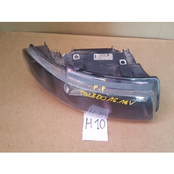 SEAT TOLEDO II 2 LEON I 1 REFLEKTOR LAMPA PRZEDNIA PRAWA 67742701 1M1 941002D VALEO