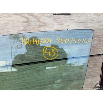 NISSAN PRIMERA P12 5D SEDAN SZYBA BOCZNA DRZWI PRZEDNIA PRZÓD LEWA