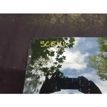 SZYBA BOCZNA LEWA TYLNA LEWY TYŁ RENAULT SCENIC I 1