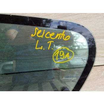 SZYBA KAROSERYJNA LEWY TYŁ UCHYLNA LUSTRZANA FIAT SEICENTO