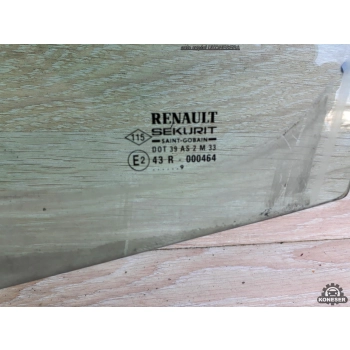 SZYBA DRZWI LEWY PRZÓD RENAULT CLIO II 3D