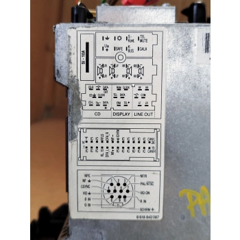 RADIO NAWIGACJA FABRYCZNE Z RAMKĄ VOLKSWAGEN PASSAT B5 3B0035191C