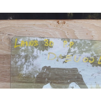 SZYBA BOCZNA PRAWA PRZEDNIA PRAWY PRZÓD DAEWOO LANOS 3D