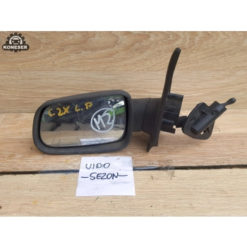 LUSTERKO ZEWNĘTRZNE MANUALNE LEWE USZKODZONE CITROEN ZX
