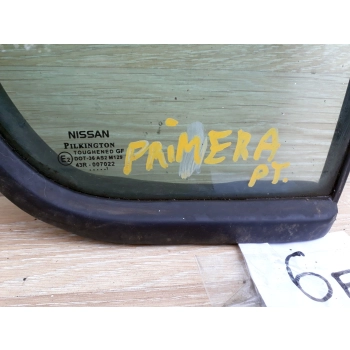 SZYBA KAROSERYJNA MAŁA TRÓJKĄT PRAWY TYŁ NISSAN PRIMERA