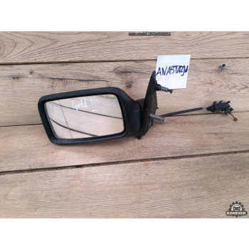 VW GOLF 3 III LUSTERKO MANUALNE ORYGINAŁ KOMPLETNE 40485 LEWE