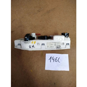 PANEL PRZEŁĄCZNIK STEROWANIA NAWIEWEM KLIMATYZACJI RENAULT MEGANE I 655738N #4
