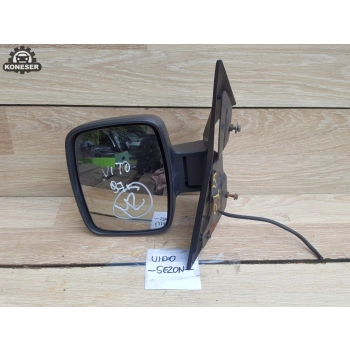 LUSTERKO ZEWNĘTRZNE ELEKTRYCZNE PRAWE USZKODZENIE MERCEDES VITO W638 E9010089