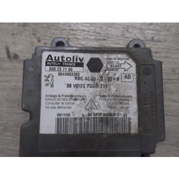 MODUŁ PODUSZEK POWIETRZNYCH SENSOR AIRBAG PEUGEOT 206 SW RBG AC03-V-08-B