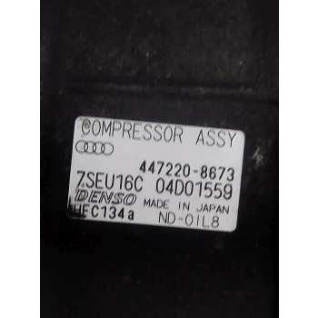 SPRĘŻARKA KLIMATYZACJI KOMPRESOR POMPA AUDI A6 C5 447220-8673