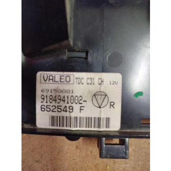 PANEL PRZEŁĄCZNIK STEROWANIA NAWIEWEM KLIMATYZACJI PEUGEOT 406 652549F