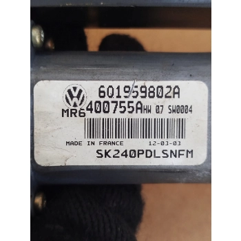 SILNICZEK PODNOSZENIA SZYBY PRAWY PRZÓD SKODA OCTAVIA I 6Q1959802A