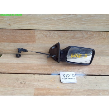LUSTERKO ZEWNĘTRZNE MANUALNE PRAWE VOLKSWAGEN GOLF III 3 0217387