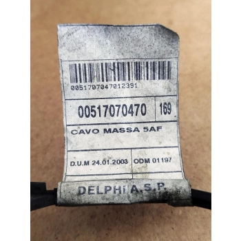 KOMPUTER STEROWNIK SILNIKA FIAT PANDA II 1.1 00517070470