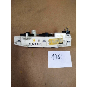 PANEL PRZEŁĄCZNIK STEROWANIA NAWIEWEM KLIMATYZACJI RENAULT SCENIC I 662366X #2