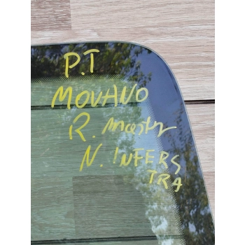 SZYBA BOCZNA DRZWI PRAWY TYŁ OPEL MOVANO