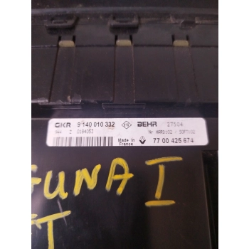 RENAULT LAGUNA 1 I 9140010332 PANEL NAWIEWU KLIMATYZACJI AUTOMAT +WTYCZKI KOMPLET ORYGINAŁ