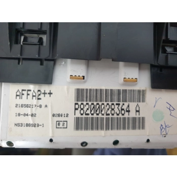 WYŚWIETLACZ ZEGAREK RENAULT SCENIC I P8200028364