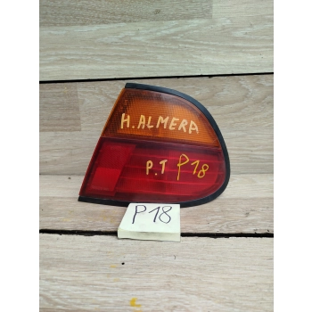 LAMPA TYLNA PRAWA PRAWY TYŁ NISSAN ALMERA N16