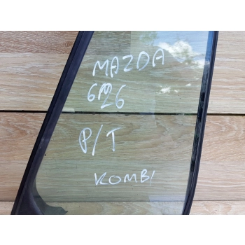 MAZDA 626 GF V KOMBI SZYBA BOCZNA DRZWI MAŁA TRÓJKĄT PRAWA TYŁ ORYGINAŁ