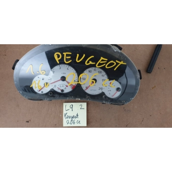 LICZNIK PRĘDKOŚCIOMIERZ PEUGEOT 206 9645847380